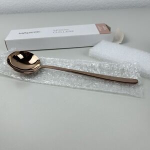 Modere Trim Spoon‎ Rose Gold Engraved  New In Box Item Limited Edition
